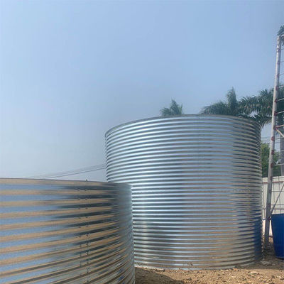 品質  RAS Cultivating Lvju Hot Dipped Galvanized Stock Tank Corrugated Steel Water Tank Bowl 工場